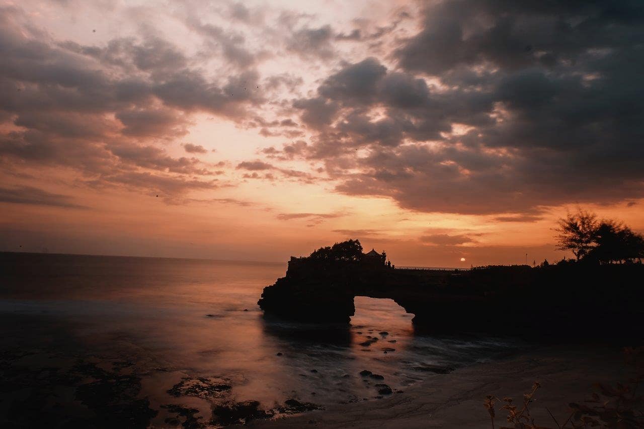 Tanah Lot Temple in Bali