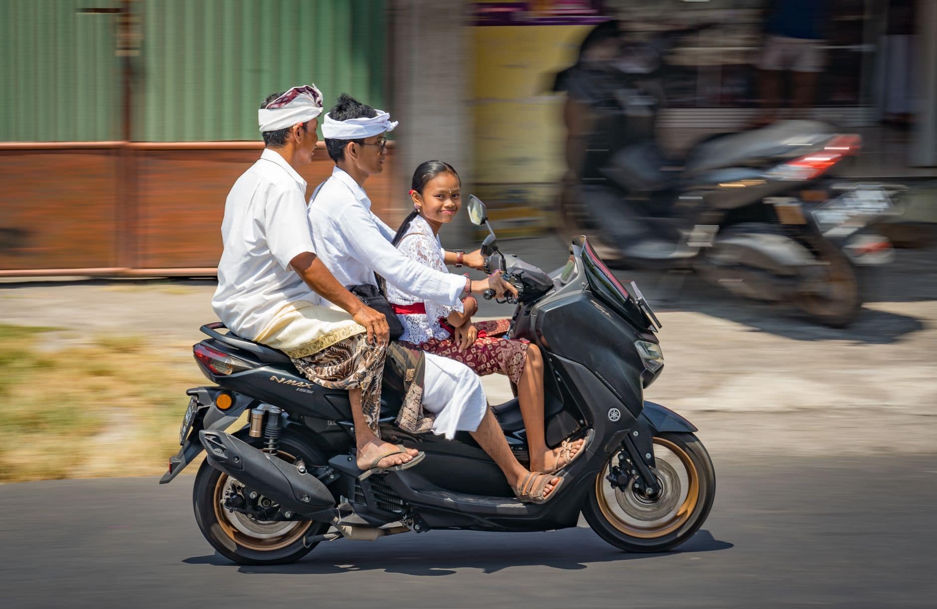 Backpacker in Bali