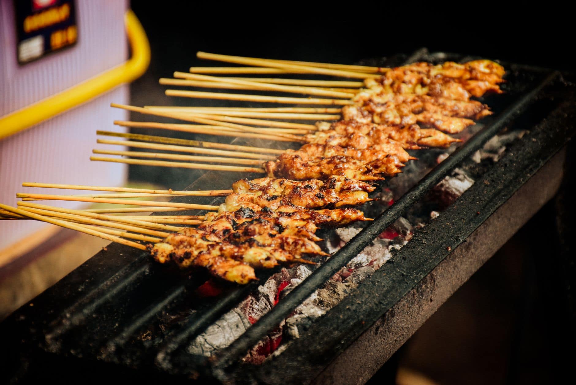 Sate lilit in Bali